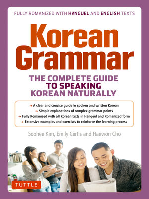 cover image of Korean Grammar